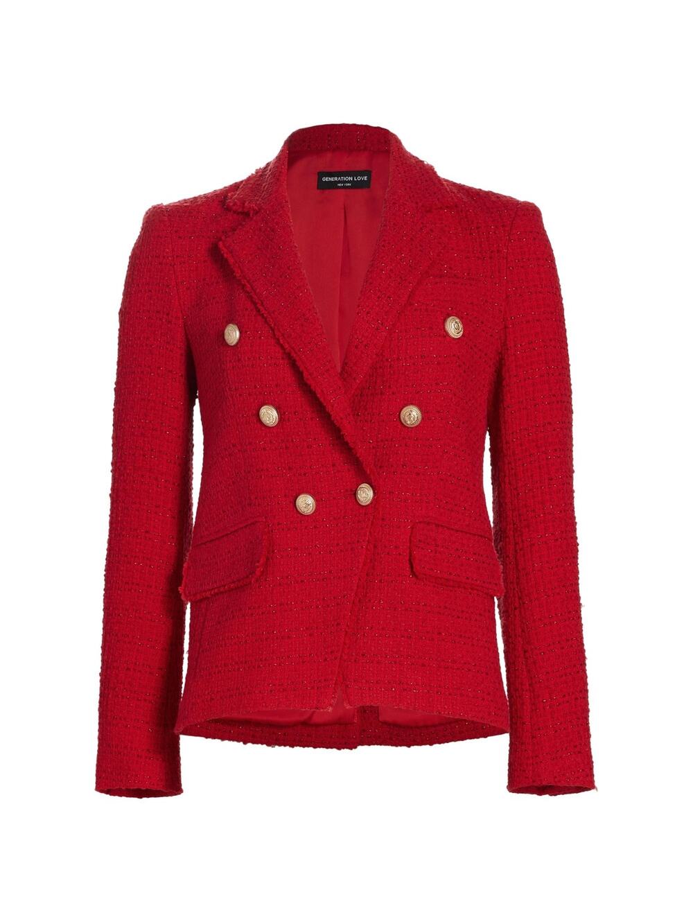 Generation Love Eliza Tweed Blazer - XS